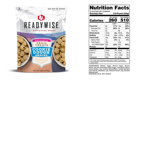 Trail Treats Cookie Dough Snacks - 6 Pack